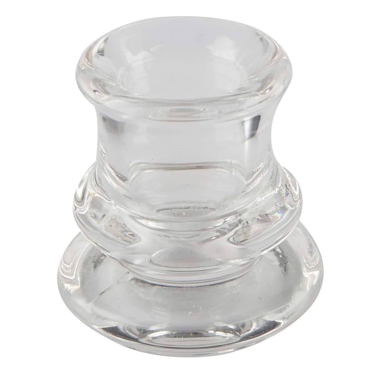 Ashland&#xAE; Chunky Glass Taper Candle Holder